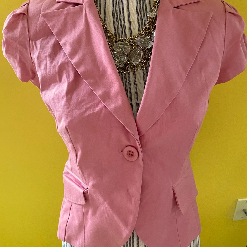 Short Sleeve Blazer